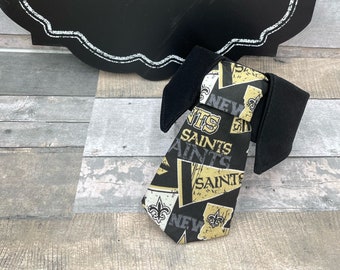 Saints Football Dog Necktie/Saints/Dog Necktie/Football necktie