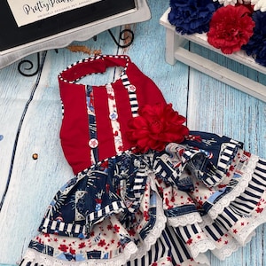 Red and Blue Dress