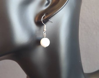 Pearl earrings