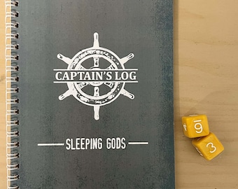 Sleeping Gods Log Book, Sleeping Gods Accessories, Board Game Log Book, Sleeping Gods Journal, Tabletop RPG Log, Board Game Tracking, Nerd