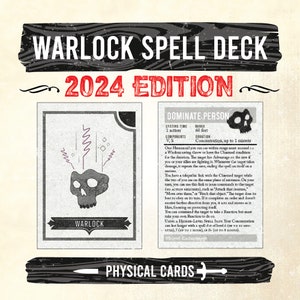 DnD 2024-spreukkaarten, 5.5e tovenaarspreukdeck, 134 tovenaarspreukkaarten, kerkers en drakenaccessoires, D&D-tools 5e editie ~ niveau 0-9