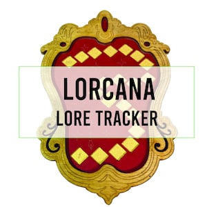 Lorcana Lore Tracker With Tracking Cube ~ Lorcana Game Accessory ~ Lorcana Deck Accessories ~ Nerdy Gift For Boyfriend ~ D&D Weekends