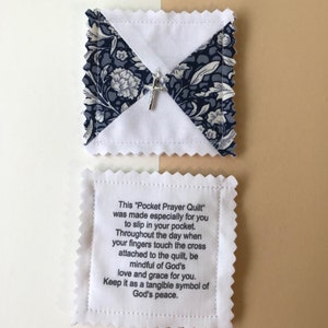 Handcrafted Pocket Prayer Mini Quilt Spiritual Religion - Etsy