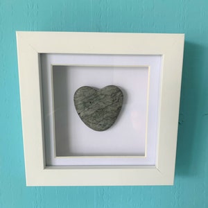 Rock Heart Deep Framed Shadow Box Picture