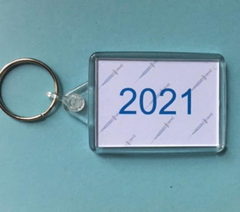 I/'ve Had My Covid-19 Vaccinations Keyring.
