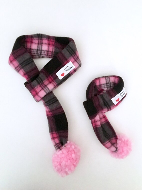 fleece dog scarf pattern