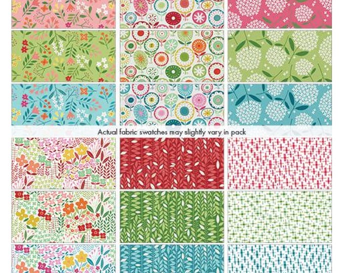 Bloomimg Colors, Strippies by Wolff Paper for Benartex - Etsy