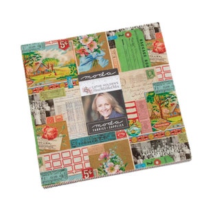 Flea Market Mix Layer Cake by Cathe Holden for Moda