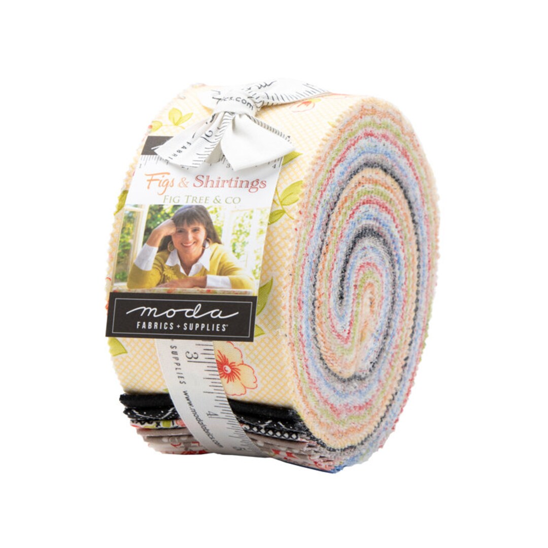 Figs and Shirtings Jelly Roll by Fig Tree and Co. for Moda - Etsy