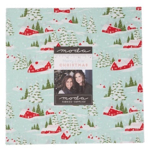 Merry Little Christmas Layer Cake by Bonnie and Camille for Moda