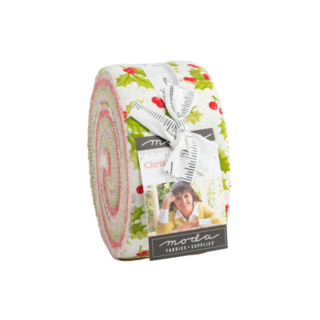 Christmas Stitched, a Jelly Roll by Fig Tree and Co. for Moda - Etsy