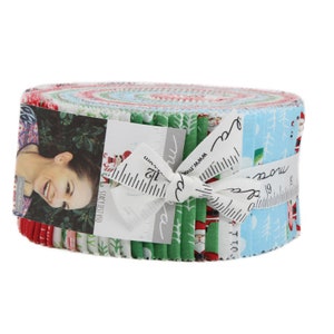 The North Pole Jelly Roll by Stacy Hsu  for Moda