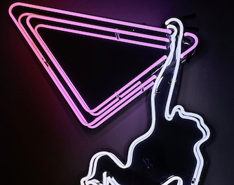 Abstract Monkey Neon Sign - Monkey Neon Sign - Mirror Neon Sign