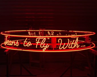 Neon Pendant Light / Chandelier - Designed Neon Art