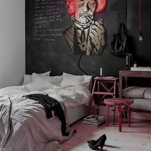 Albert Einstein Neon Sign – Handmade Customizable Neon Wall Art image 3