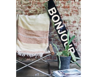 Bonjour Lightbox Sign Plexiglass Led Light Box