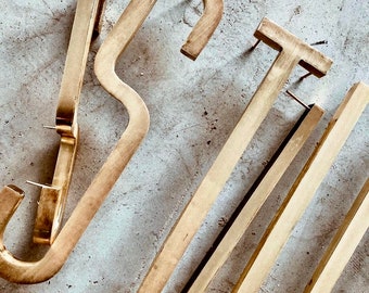 Custom Brass Sign - Backlit Sign - Illuminated Outdoor and Indoor Signage - 3D Letter Signage