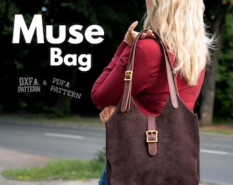 Muse Bag DIY Leather (PDF & DXF)