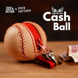 PDF & DXF Leather CashBall PDF Pattern