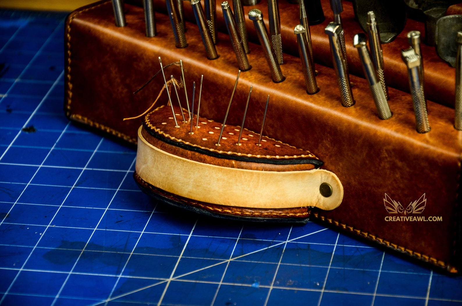 Leather tool rack Clearance