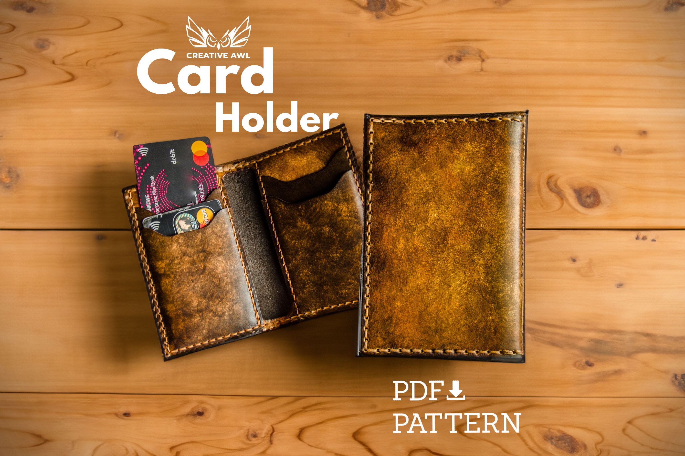 Fauré Le Page Entendard 4CC Monogram Pattern Card Holder - Black Wallets,  Accessories - FLP20690