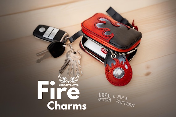 Fire Charms (PDF & DXF) Pattern