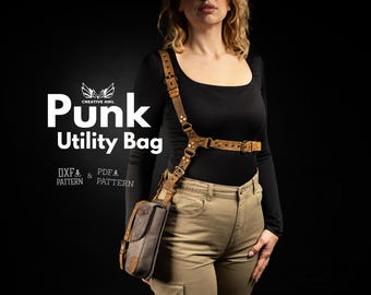 Punk Utility Bag PDF & DXF Pattern