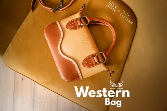 PDF & DXF Western Bag Pattern
