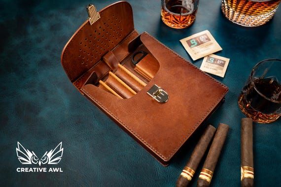 El Toro Cigar Leather Case