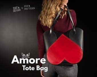 Amore Tote Bag  PDF & DXF Pattern