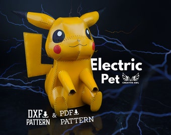 PDF & DXF Electric Pet PDF Pattern