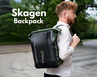 SKAGEN Rucksackmuster (PDF & DXF)