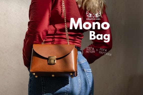 Mono Bag Pattern (PDF & DXF)