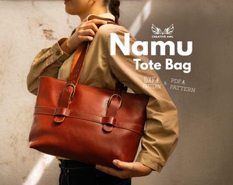 Namu Tote Bag  PDF & DXF Pattern