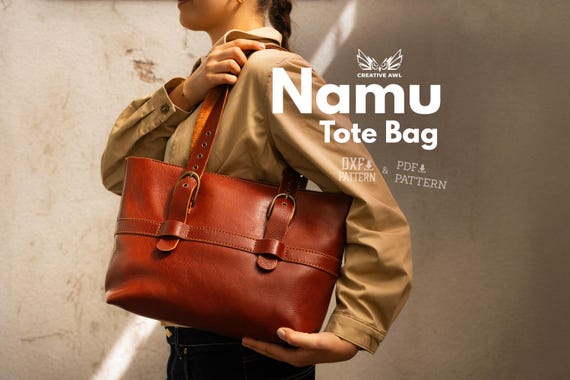 Namu Tote Bag  PDF & DXF Pattern