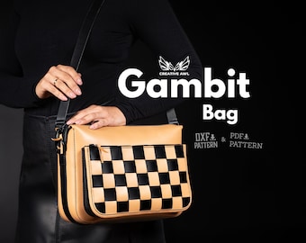 Borsa Gambit con video tutorial (file PDF e DXF)