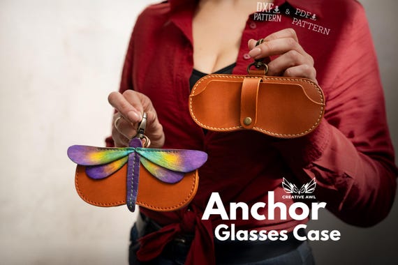 Anchor Glasses Case Pattern PDF & DXF Pattern