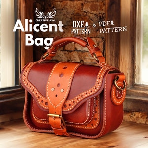 PDF & DXF Alicent Bag Pattern