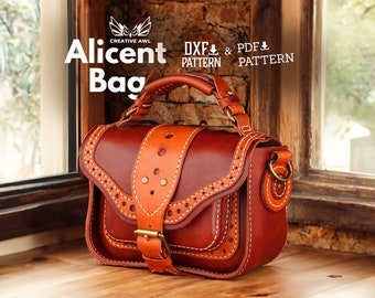 PDF & DXF Alicent Bag Pattern