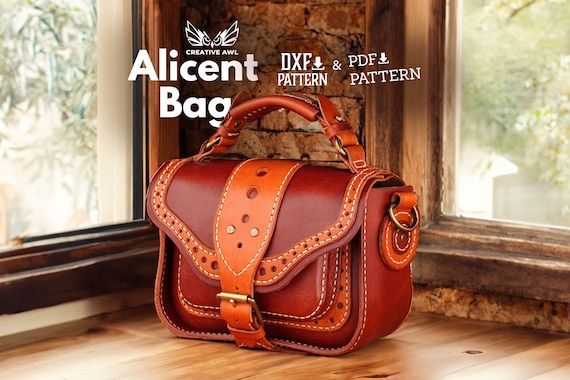 PDF & DXF Alicent Bag Pattern