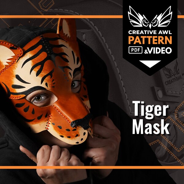 Tiger Mask - Etsy