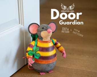 Door Guardian  (PDF & DXF) Pattern