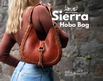 Sierra Hobo Bag Pattern (PDF & DXF)