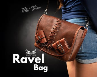 Ravel Bag  PDF & DXF Pattern