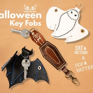 Halloween Schlüsselanhänger Muster Set