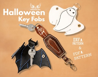 Halloween Schlüsselanhänger Muster Set