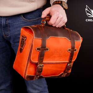 PDF & DXF Leather Voyager Messenger Bag PDF Pattern - Etsy