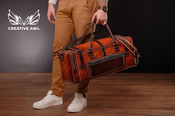 Leather Ranger Duffle Bag