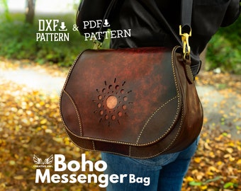 Boho Boho Hippie Boho-Muster in PDF und DXF Format - Boho Boho-Chic - Boho Boho-Muster - Muster