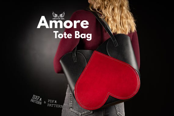 Amore Tote Bag  PDF & DXF Pattern
